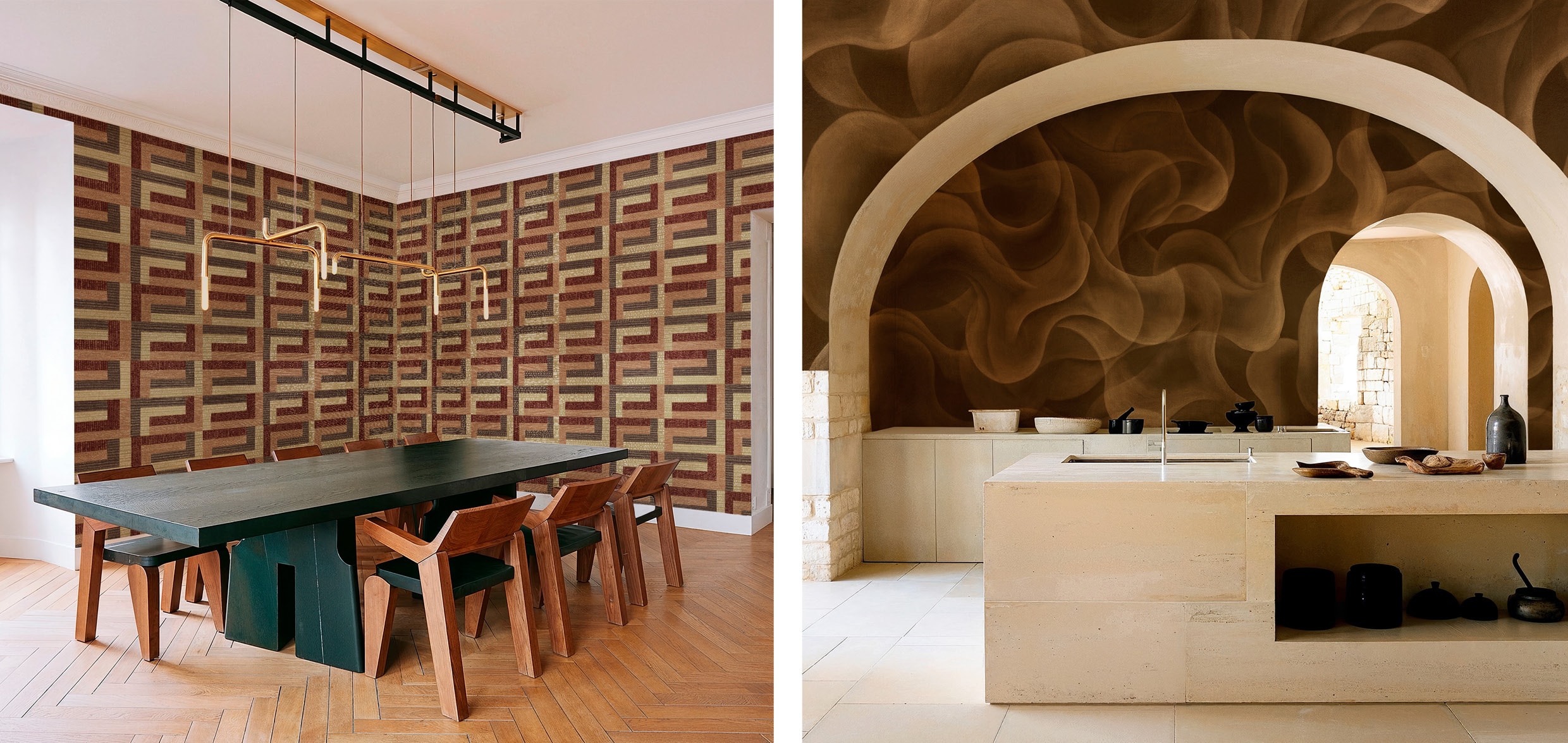Luxe behang in beweging – Real Living Magazine