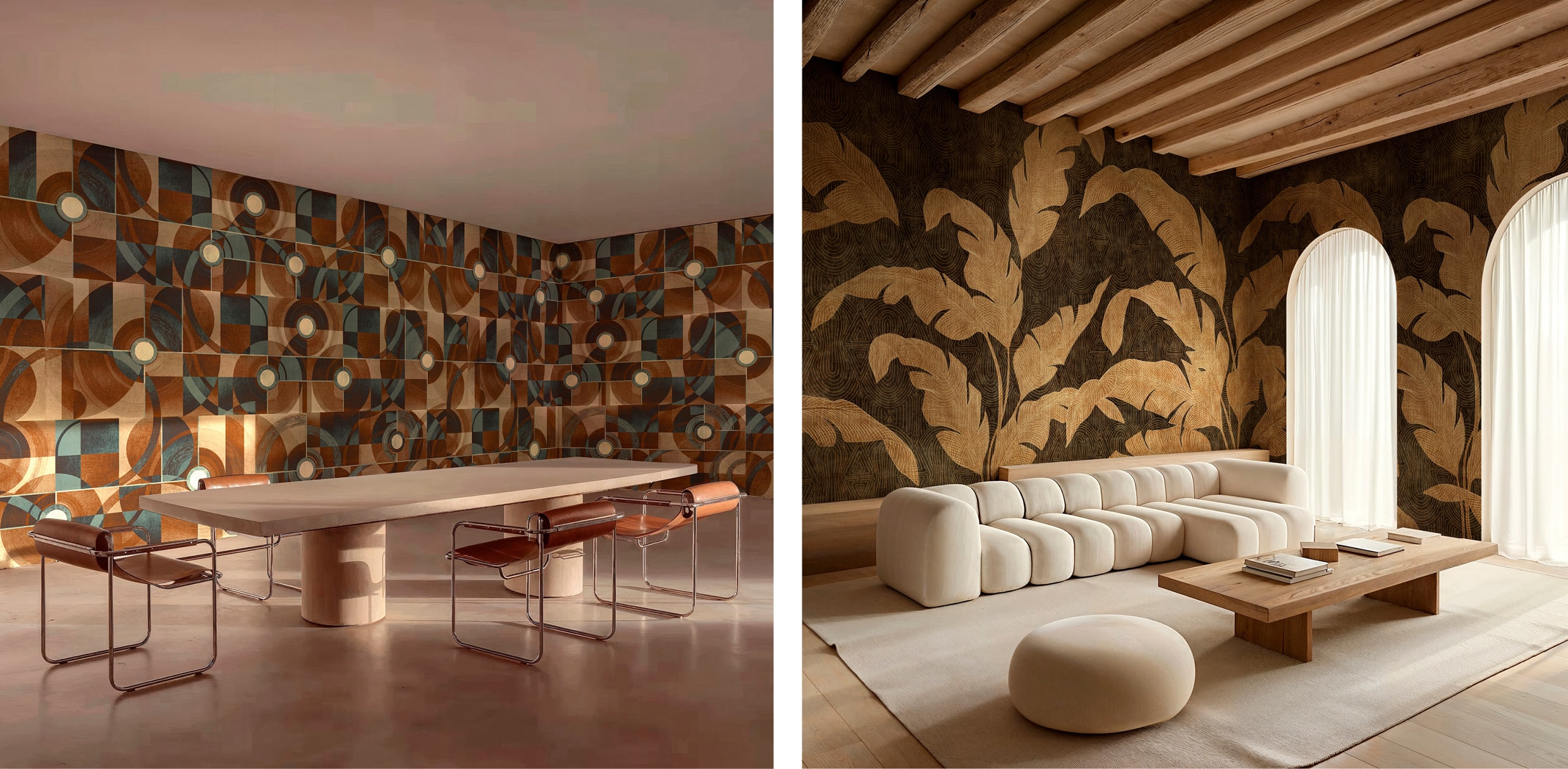 Luxe behang in beweging – Real Living Magazine